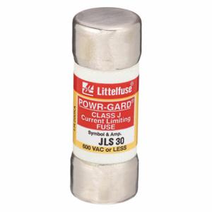 LITTELFUSE JLS030 Fuse, 30A, 600V AC, 2-1/4 Inch Length x 13/16 Inch Dia., Cylindrical Body | CY3ELU