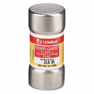 LITTELFUSE JLS035 Fuse, 35A, 600V AC, 2-3/8 Inch Length x 1-1/16 Inch Dia., Cylindrical Body | CY3ELV