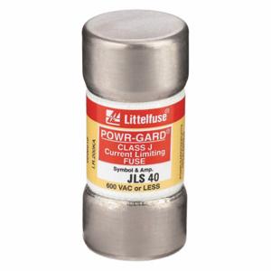 LITTELFUSE JLS040 Fuse, 40A, 600V AC, 2-3/8 Inch Length x 1-1/16 Inch Dia., Cylindrical Body | CY3ELW