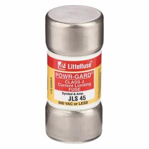 LITTELFUSE JLS045 Fuse, 45A, 600V AC, 2-3/8 Inch Length x 1-1/16 Inch Dia., Cylindrical Body | CY3ELX