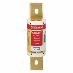 LITTELFUSE JLS110 Fuse, 110A, 600V AC, 3 Inch Length x 5-3/4 Inch Dia., Blade Body | CY3EME