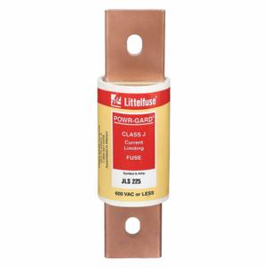 LITTELFUSE JLS225 Fuse, 225A, 600V AC, 3-3/8 Inch Length x 7-1/8 Inch Dia., Blade Body | CY3EMK