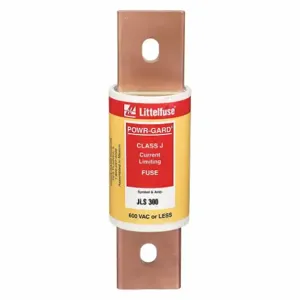 LITTELFUSE JLS300 Fuse, 300A, 600V AC, 3-3/8 Inch Length x 7-1/8 Inch Dia., Blade Body | CY3EMM