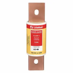 LITTELFUSE JLS400 Fuse, 400A, 600V AC, 3-3/8 Inch Length x 7-1/8 Inch Dia., Blade Body | CY3EMP