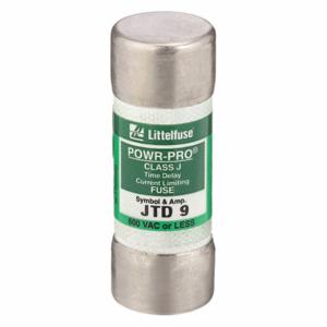 LITTELFUSE JTD009 Fuse, 9A, 600V AC, 2-1/4 Inch Length x 13/16 Inch Dia., Cylindrical Body | CY3EMZ