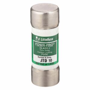 LITTELFUSE JTD010 Fuse, 10A, 600V AC, 2-1/4 Inch Length x 13/16 Inch Dia., Cylindrical Body | CY3ENA