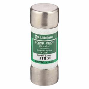 LITTELFUSE JTD020 Fuse, 20A, 600V AC, 2-1/4 Inch Length x 13/16 Inch Dia., Cylindrical Body | CY3ENE