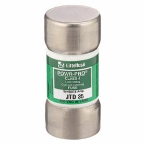 LITTELFUSE JTD035 Fuse, 35A, 600V AC, 2-3/8 Inch Length x 1-1/16 Inch Dia., Cylindrical Body | CY3ENH