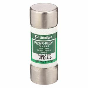 LITTELFUSE JTD04.5 Fuse, 4 1/2A, 600V AC, 2-1/4 Inch Length x 13/16 Inch Dia., Cylindrical Body | CY3ENJ