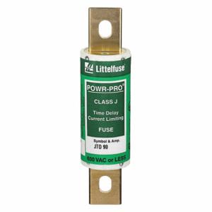 LITTELFUSE JTD090 Fuse, 90A, 600V AC/ 300V DC, 4-5/8 Inch Length x 1-1/8 Inch Dia., Blade Body | CY3ENR