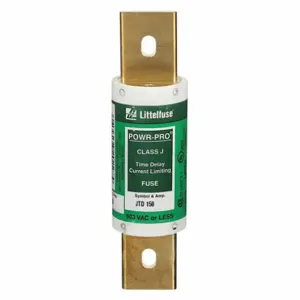 LITTELFUSE JTD150 Fuse, 150A, 600V AC, 3 Inch Length x 5-3/4 Inch Dia., Blade Body | CY3ENW