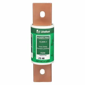 LITTELFUSE JTD400 Fuse, 400A, 600V AC/ 500V DC, 3-3/8 Inch Length x 7-1/8 Inch Dia., Blade Body | CY3EPE