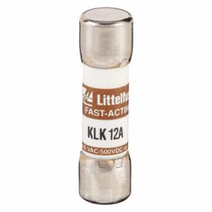 LITTELFUSE KLK012 Fuse, 12A, 600V AC/ 500V DC | CY3ERG