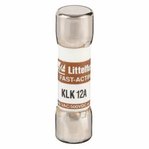 LITTELFUSE KLK012 Fuse, 12A, 600V AC/ 500V DC | CY3ERG