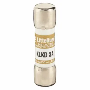 LITTELFUSE KLKD003 Fuse, 3A, 600V AC/DC | CY3ERQ