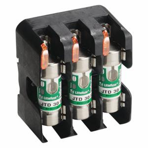 LITTELFUSE LFJ600303CID Fuse Block, 3 Pole, 0-30A, 600V AC/DC | CY3FAC