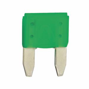 LITTELFUSE MIN30 Automotive Fuse, 30A, 32V DC, Green, Non-Indicating, Pack of 5 | CY3FGQ