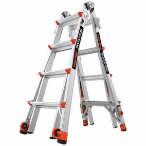LITTLE GIANT 13117-801 Multipurpose Ladder, 4 To 7 Ft, 300 Lb Load Capacity, 35 Lb Net Wt | CR9QHW 794JE9