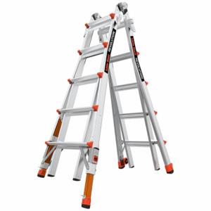 LITTLE GIANT 13122-801 Multipurpose Ladder, 5 To 9 Ft, 300 Lb Load Capacity, 43 Lb Net Wt | CR9QHY 794JF1