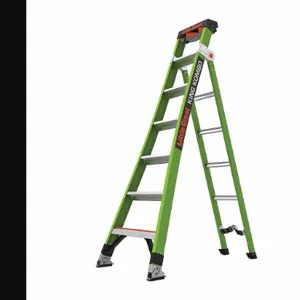 LITTLE GIANT 13712-074 Multipurpose Ladder, 12 ft. Extended Height, 4 ft. 9 Inch, 375 lbs. Capacity | CJ2WNV 55HX88