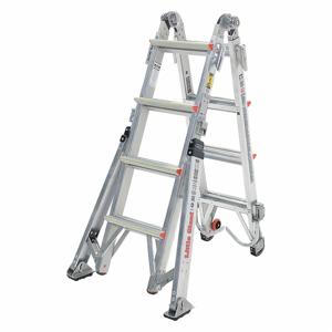 LITTLE GIANT 15197-303 Multipurpose Ladder, 15 ft. Extended Height, 4 To 7 ft., 375 lbs. Capacity | CJ2WNU 423K41