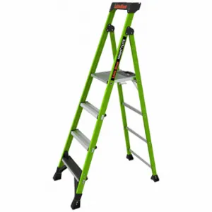 LITTLE GIANT 15406-001 Platform Stepladder, 6 ft Lengthadder Height, 6 ft Platform Height, 375 lb | CR9QJN 794JE0