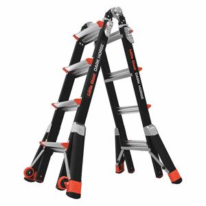 LITTLE GIANT 15417-001 Multipurpose Ladder, 15 ft. Extended Height, 4 To 7 ft. | CJ2WNY 48RT21