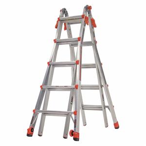 LITTLE GIANT 15422-001 Multipurpose Ladder, 19 ft. Extended Height, 5 to 9 ft. | CJ2WNT 48RT22