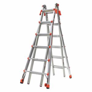 LITTLE GIANT 15426-001 Multipurpose Ladder, 23 ft. Extended Height, 6 to 11 ft. | CJ2WNR 48RT23