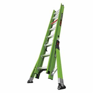 LITTLE GIANT 17216 Extension Ladder, 16 ft. Size, 16 ft Extended Height, Step Shape | CJ2DFN 415F66
