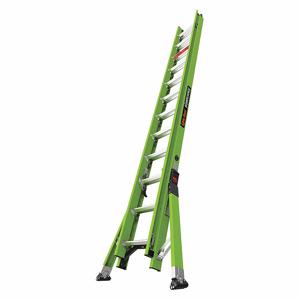 LITTLE GIANT 17224 Extension Ladder, 24 ft. Size, 24 ft Extended Height, Step Shape | CJ2DGM 415F78