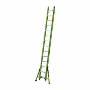 LITTLE GIANT 17228-186 Extension Ladder, 28 ft. Size, 28 ft Extended Height, Step Shape | CJ2DHK 455C61