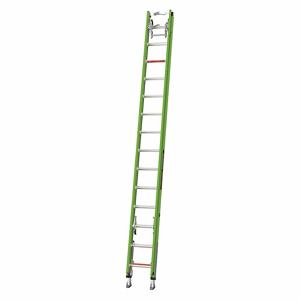 LITTLE GIANT 17528-264V Extension Ladder, 28 ft. Size, 28 ft Extended Height, Step Shape | CJ2DHN 498Y80