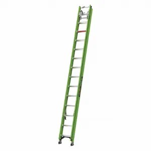 LITTLE GIANT 17528V Extension Ladder, 28 ft. Size, 28 ft Extended Height, Step Shape | CJ2DHQ 498Y83