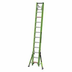 LITTLE GIANT 17624 Extension Ladder, 24 ft. Size, 24 ft Extended Height, Step Shape | CJ2DFQ 415F82