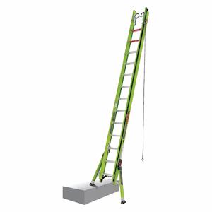 LITTLE GIANT 17628 Extension Ladder, 28 ft. Size, 28 ft Extended Height, Step Shape | CJ2DHB 415F88