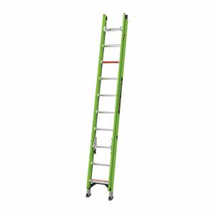 LITTLE GIANT 17920-186 Extension Ladder, 20 ft. Size, 20 ft Extended Height, Step Shape | CJ2DFP 455C54
