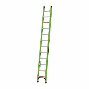 LITTLE GIANT 17924-186 Extension Ladder, 24 ft. Size, 24 ft Extended Height, Step Shape | CJ2DHM 455C55