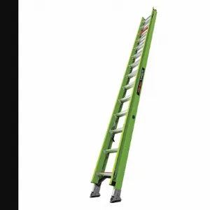 LITTLE GIANT 17928 Extension Ladder, 28 ft. Size, 28 ft Extended Height, Step Shape | CJ2DGA 415F89