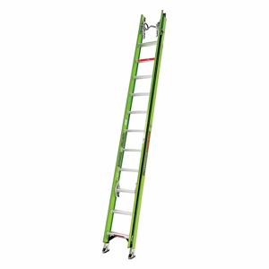 LITTLE GIANT 18324 Extension Ladder, 24 ft. Size, 24 ft Extended Height, Step Shape | CJ2DFW 498Y86