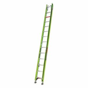 LITTLE GIANT 18328 Extension Ladder, 28 ft. Size, 28 ft Extended Height, Step Shape | CJ2DGY 498Y87