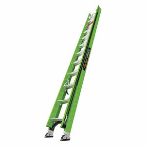 LITTLE GIANT 18724-186 Extension Ladder, 24 ft. Size, 24 ft Extended Height, Step Shape | CJ2DGJ 498Y96