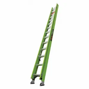 LITTLE GIANT 18728 Extension Ladder, 28 ft. Size, 28 ft Extended Height, Step Shape | CJ2DHT 498Y82