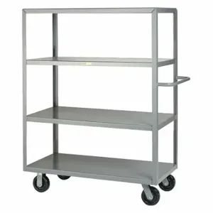 LITTLE GIANT 4M-3060-6PH Multi-Shelf Truck, 4-Flush, 30 X 60 Inch, 60 Inch X 30 Inch, 60 Inch X 30 In | CR9QKH 50DE80