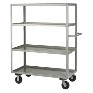 LITTLE GIANT 4ML-2448-6PH Multi-Shelf Truck, 4-Lip, 24 X 48 Inch, 48 Inch X 24 Inch, 48 Inch X 24 In | CR9QKJ 50DE83