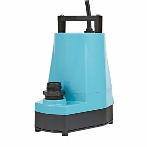 LITTLE GIANT PUMPS 505723 Utility Pump, 115V AC, 1/6 HP, 23.25 gpm at 5 Ft. of Head, Manual, Continuous | CJ3RYF 783WU0