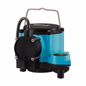 LITTLE GIANT PUMPS 506125 Sump Pump, 1/3 HP, 29 GPM Flow Rate at 10 ft. of Head, 12 Inch Min. Sump Pit Dia. | CJ3PBY 783WU4