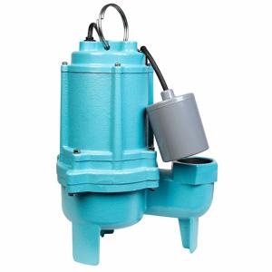 LITTLE GIANT PUMPS 509412 Sewage Pump, 115V AC, Piggyback Mechanical Float Switch, 2 Inch Max. Dia Solids | CJ3HJQ 783WZ5