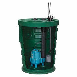 LITTLE GIANT 509661 Sewage Ejector System, 4/10 HP, 110V AC, 32 9/16 Inch Basin Height | CJ3HHZ 9SF2V2D / 44ZH82