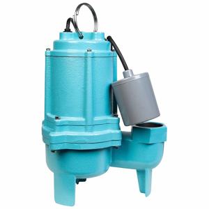 LITTLE GIANT PUMPS 509931 Sewage Pump, 115V AC, Tether Float, 80 gpm Flow Rate At 10 ft. Of Head | CJ3HJL 61DW88